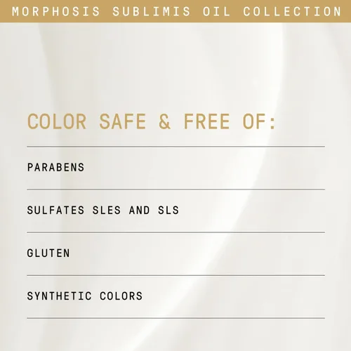 Miniatura 8 de Framesi Morphosis Sublimis Oil Shampoo 8.4 fl oz