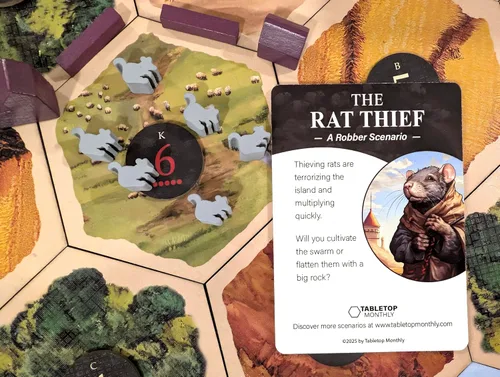 Miniatura 2 de Rat Thief: Un escenario de ladrón compatible con Los Colonos de Catan y las expansiones de Catan