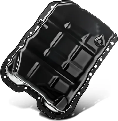 YHTAUTO Cárter de aceite del motor y tapón de drenaje con 23 agujeros para pernos se adapta a Kia Optima Sorento Sportage Forte Koup y Hyundai