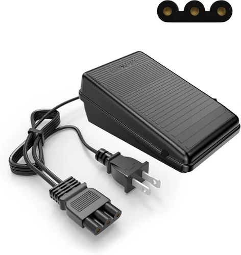 Miniatura 7 de Pedal de pie y cable de alimentación de repuesto para máquina de coser Singer 979314-031 Compatible con Singer Sewing Machine 2517C, 2950C, 3270C