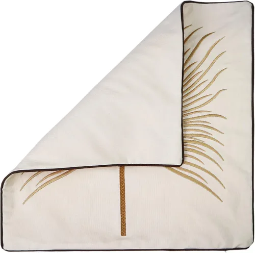 Miniatura 3 de Fundas bordadas decorativas para almohada de 18 x 18 pulgadas. Funda de cojín para sofá, cama, silla, funda de almohada 100% de algodón de 18 x 18