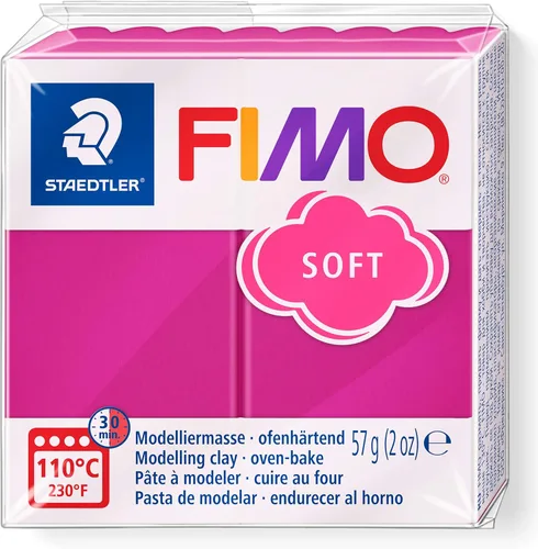 Miniatura 35 de Staedtler FIMO 8020-42 - Arcilla de polímero suave para hornear, para joyería, escultura, manualidades, mandarina