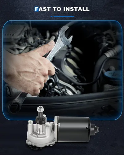 Miniatura 4 de Reemplazo del motor del limpiaparabrisas para 1998 para Dodge para B1500, OEM: 55155046AD, 55155046AE