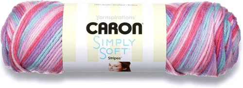 Miniatura 10 de Caron Simply Soft Party Lana de 3 Onzas, Rojo vivo brillante