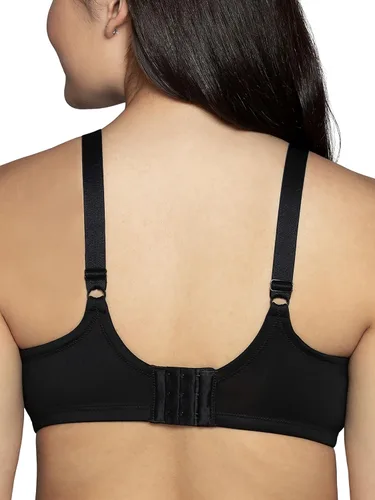 Miniatura 3 de Vanity Fair Brasier de realce de espalda completa para mujer con encaje, tela elástica en 4 direcciones, copas ligeramente forradas hasta DD