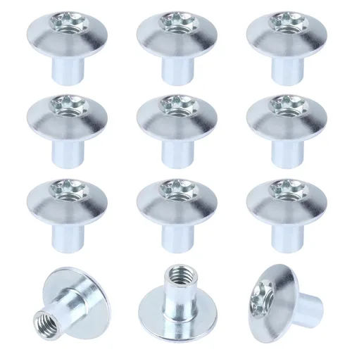 Miniatura 9 de Tuerca de cabeza abombada Torx de barril de 5/16" para pestillo de puerta de remolque de carga - Herrajes para puerta de remolque de carga