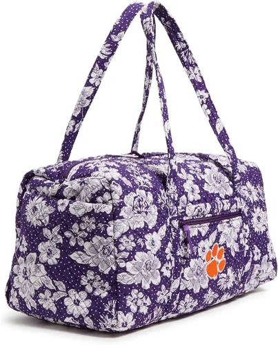 Miniatura 2 de Vera Bradley Women's Collegiate Large Travel Duffle Bag (Multiple Teams Available), Cotton