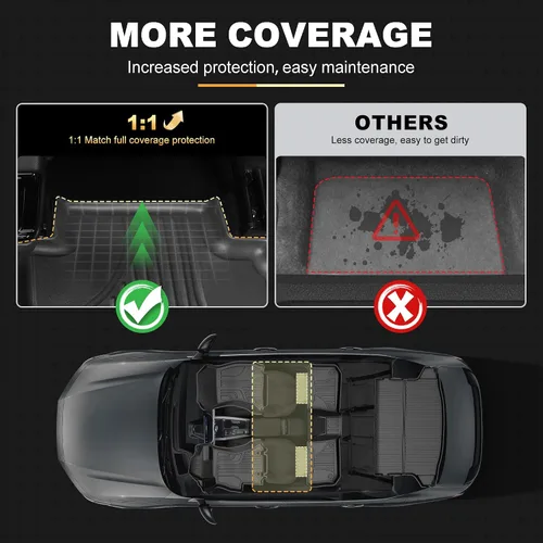 Miniatura 7 de Alfombrillas y forro de carga para Subaru Crosstrek 2016 2017/XV Crosstrek 2013-2015/Impreza 2012-2016, accesorios de automóvil para todo