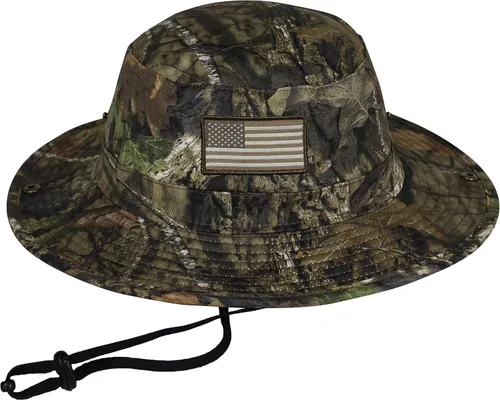 Miniatura 8 de Paramount Outdoors Bayou American Flag Boonie Hat American Fit Design Floats