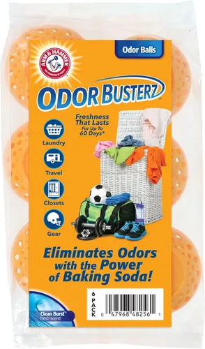 Miniatura 6 de Arm & Hammer Odor Busterz - Bolas desodorizantes de lavanda, ambientador y eliminador de olores, frescura de larga duración para el hogar, baño