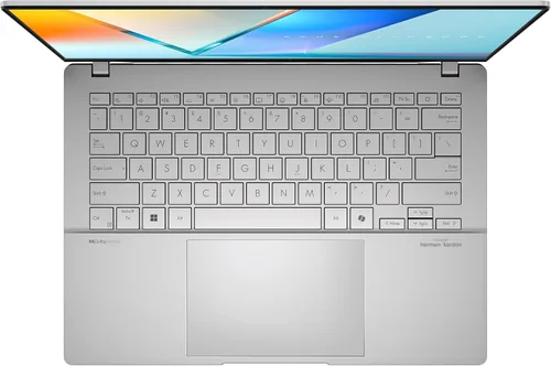 Miniatura 2 de ASUS Vivobook S 14 OLED Slim Laptop, AMD Ryzen AI 9 365 (10 núcleos), 24 GB, SSD de 1 TB, teclado RGB personalizable, plata fría, M5406WA-AH94