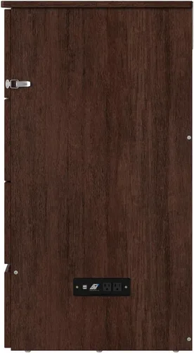 Miniatura 17 de AFI, Northfield Murphy Bed - Baúl de cama Twin XL con colchón de 6", cajón de almacenamiento y cargador USB integrado, ámbar quemado