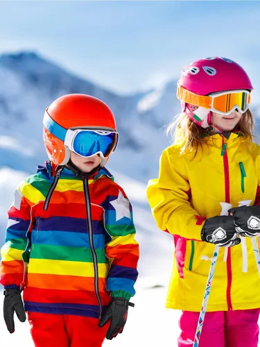 Miniatura 2 de 6 pares de guantes de invierno para niños, impermeables, guantes de esquí para nieve, cálidos, dedos completos, snowboard, guantes unisex para clima