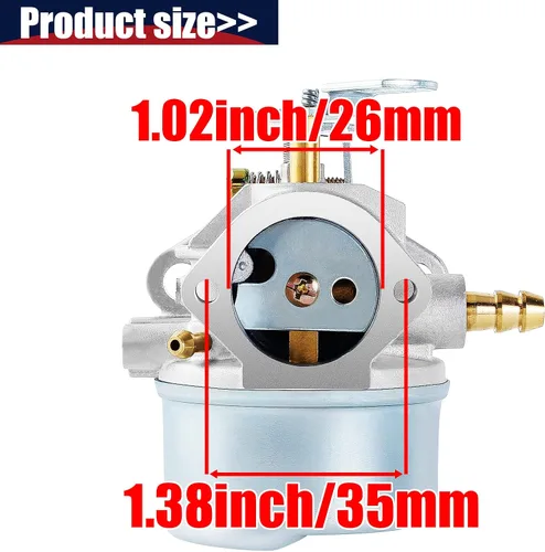 Miniatura 3 de Carburador QAZAKY Compatible con soplador de nieve Toro Power Max 6000 824 826 828 1028 LE LXE XL 38555 38556 38635 38640 38641 38642 38645 521
