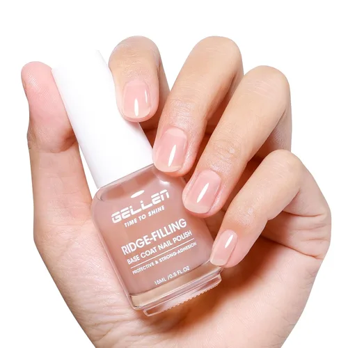 Miniatura 9 de GELLEN Capa superior de esmalte de uñas transparente, capa superior de alto brillo, secado rápido al aire, resistente a los rayos UV, larga duración