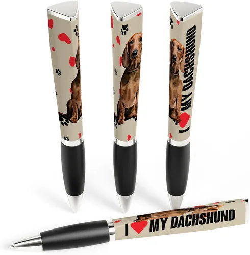 Miniatura 14 de ANINKABOVE I Love my Aussie Dog - Bolígrafo de punta media, tinta negra, escritura suave, recargable, el mejor regalo para todas las ocasiones
