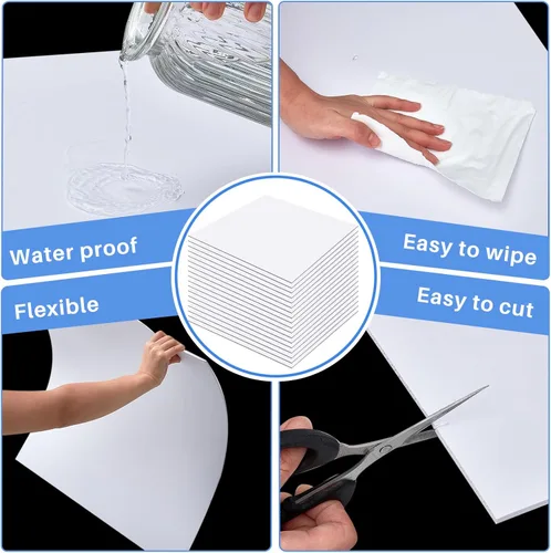Miniatura 3 de Frienda Azulejos de techo liso de PVC, fácil instalación para impermeabilidad, lavable y clasificación contra incendios para evitar roturas