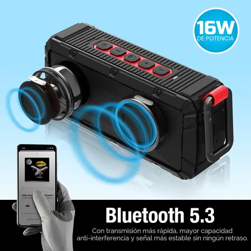 Miniatura 8 de Altavoz de golf Bluetooth magnético portátil profesional inalámbrico impermeable IPX6/a prueba de golpes de tercera generación altavoces magnéticos