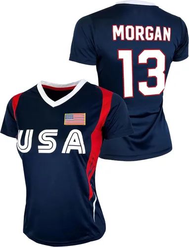 Icon Sports Camisa US Alex Morgan para mujer, tallas adultas USWNTPT.
