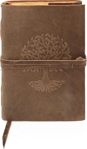 Miniatura 35 de Diario de cuero para mujeres y hombres, 200 páginas, 5 x 7 pulgadas, regalos para mujeres, diario de viaje, cuaderno de mujer, marcador de 7 chakras