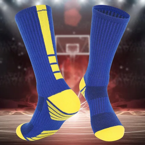 Miniatura 8 de Finerview Elite - Calcetines de baloncesto (6 pares), calcetines deportivos de alta calidad a media pantorrilla para adultos y jóvenes