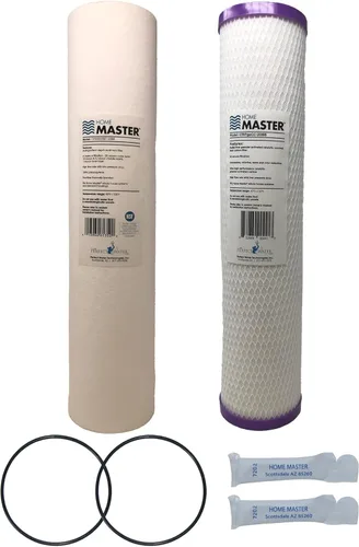 Miniatura 7 de Home Master CFDGD2501-20BB Filtro de sedimentos de repuesto para toda la casa, 4 capas nominal de 25 a 1 micrón, alto flujo de 20 gpm, se adapta a
