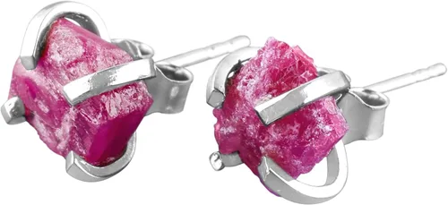 Miniatura 13 de AA Piedras Preciosas en Bruto Cristales de Piedras Ásperas Aretes de Perno Delicados para Mujeres, Joyería de Boda Hecha a Mano de Piedras