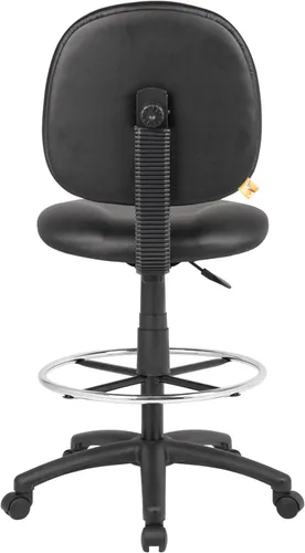 Miniatura 5 de Boss Office Products Stand Up Caressoft Taburete de dibujo sin brazos en negro