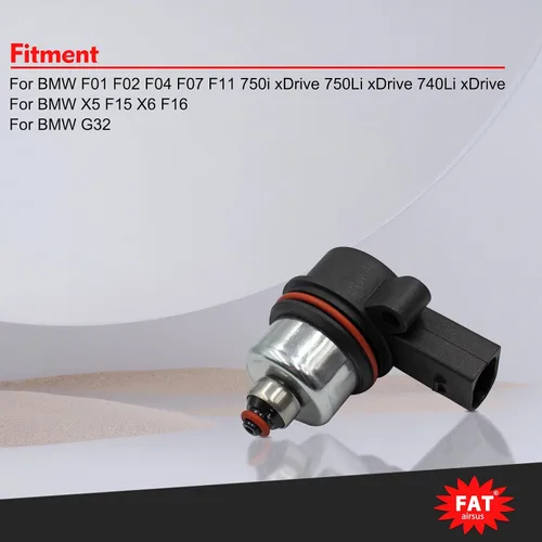 Miniatura 5 de Electroválvula de compresor de suspensión neumática para BMW Serie 5 F07 Grand Tourismo F11 Touring wagon 7 Series F02 F01 F04 F07 F11 F11N F15 G32