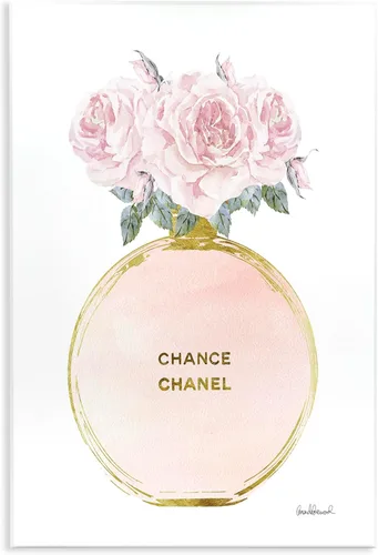 Miniatura 9 de Stupell Industries Fashioner Perfume Flower Blue Watercolor, Design by Artist Amanda Greenwood - Arte de pared, 10 x 15 pulgadas, placa de madera