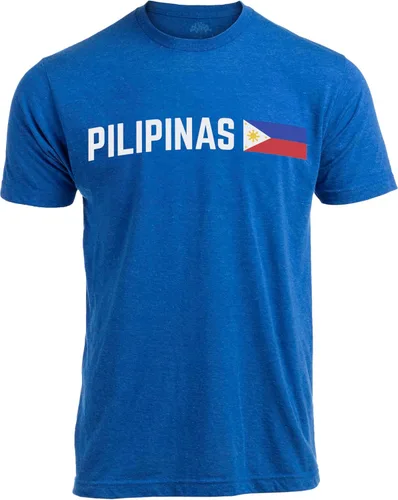 Miniatura 42 de Naciones del Mundo Camiseta Unisex con Símbolo de Bandera de Orgullo Nacional y Escudo para Hombres o Mujeres