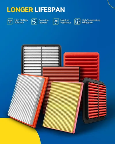 Miniatura 6 de PHILTOP Filtro de aire de motor CA6900 de repuesto para Nissan Sentra, Rogue Select, Sentra, Juke, Rogue, 300ZX, INFINITI Q50, QX70, FX35, Q60