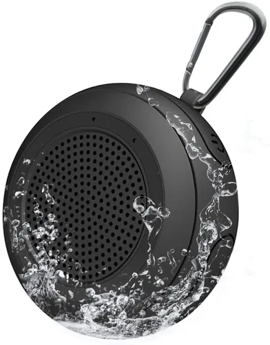 CYBORIS Pequeño altavoz Bluetooth flotante – IPX7 impermeable, a prueba de golpes y portátil, mini altavoz inalámbrico para exteriores con micrófono