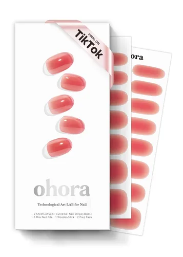 Miniatura 12 de ohora Tiras de uñas de gel semicuradas (N Addict) – Funciona con cualquier lámpara, calidad de salón, larga duración, fácil de aplicar y quitar