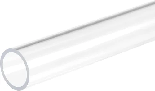 Miniatura 45 de MECCANIXITY Tubo acrílico rígido redondo tubo transparente 0.236 in ID 0.315 in OD 12.008 in longitud para lámparas y linternas, sistema
