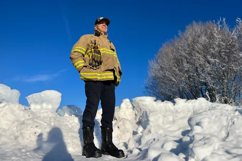 Miniatura 2 de HAIX Airpower XR1 Pro Grip Xtreme Botas de trabajo EMS de protección integral con puntera compuesta, con suela de invierno de alto rendimiento