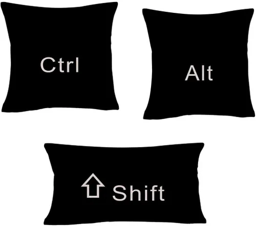 Miniatura 8 de Almohada con cinta de casete, fundas de almohada para geeks de 12 x 20 pulgadas, solo funda