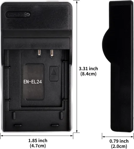Miniatura 3 de Norifon EN-EL24 Cargador USB para cámara Nikon 1 J5 y más