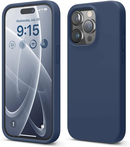Miniatura 18 de elago Compatible con Funda para iPhone 15 Pro, Funda de Silicona Líquida, Cubierta Protectora de Cuerpo Completo, Resistente a Golpes, Funda Delgada