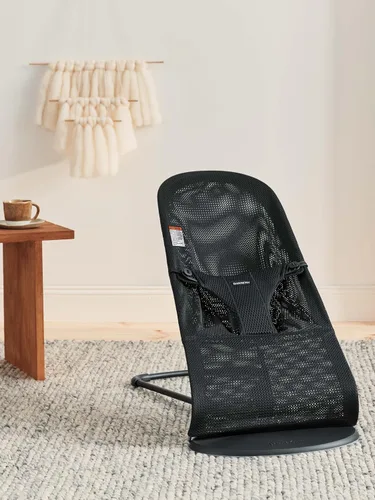 Miniatura 3 de BabyBjörn Bouncer Bliss, Marco Negro, Malla, Asiento de Góndola Ajustable 2 en 1 para Bebé y Silla para Niño Pequeño, de Recién Nacido a Niño