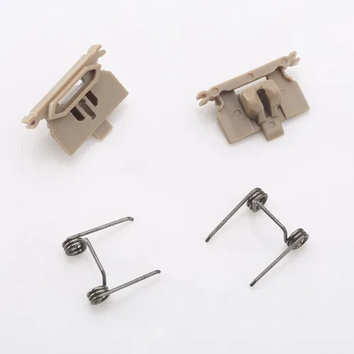 Miniatura 2 de 4 piezas de tensión de resorte y reemplazo de cabeza oscilante bloque guía de plástico lengua seguidor para WahL Magic Clip 8148/8504/8591/1919
