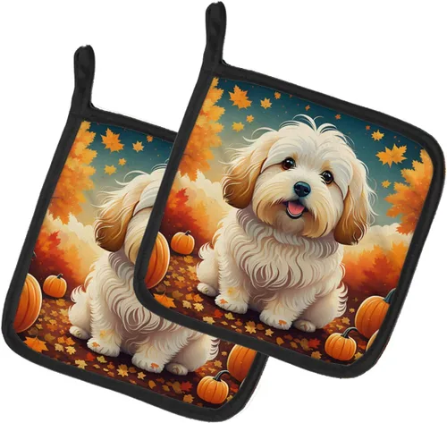 Miniatura 37 de Caroline's Treasures DAC1022PTHD Border Collie - Juego de soportes para ollas resistentes al calor, almohadillas calientes para horno, para cocinar