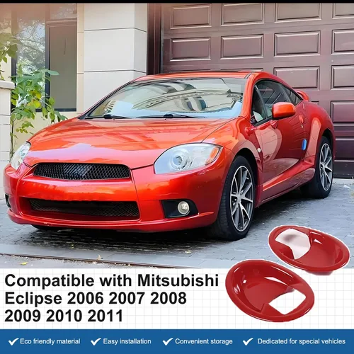 Miniatura 7 de Sekhyna Tazón para manija interior de puerta de ABS compatible con Mitsubishi Eclipse 2006-2011, manija interior izquierda y derecha, tazón, ABS