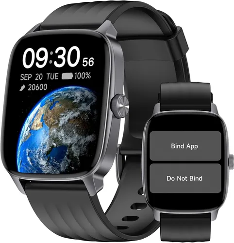 DAVIKO Reloj podómetro, apto para personas mayores, no requiere aplicación/teléfono, reloj de seguimiento de fitness impermeable con contador de