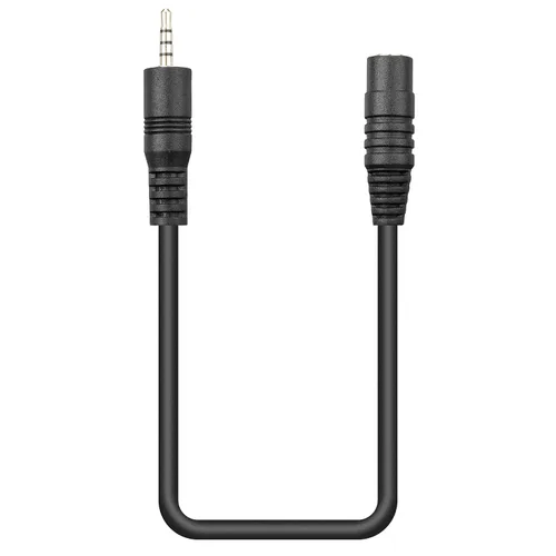 Saramonic SR-25C35 | Cable adaptador de micrófono hembra de 0.138 in a 0.098 in macho para cámaras Fuji con entrada de 0.098 in