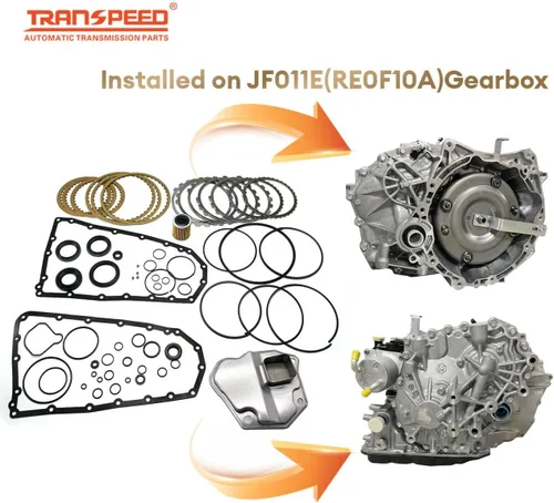 Miniatura 3 de TRANSPEED JF011E RE0F10A F1CJA Kit de reconstrucción de transmisión automática CVT, Kit de reconstrucción maestro automático con filtro de aceite