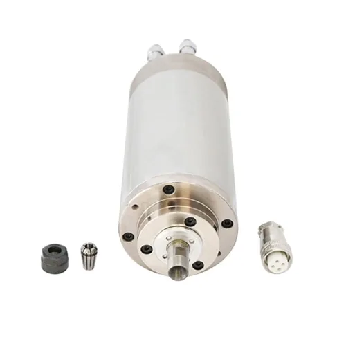 Miniatura 7 de Motor de husillo CNC ATO, 6kW trifásico 380V refrigerado por agua Motor de husillo CNC 14.5A φ125mm ER25 Collets 400Hz 24000rpm, para máquinas CNC