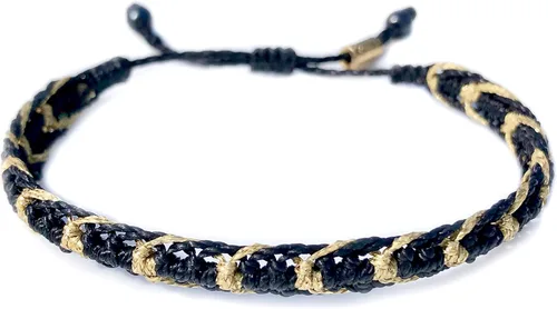 Miniatura 28 de Rumi Sumaq Pulseras de Orgullo y Bandera del País con Atadura de Tirón — Pulseras Macramé Trenzadas a Mano, Nudo de Pescado y Trenzadas Ajustables