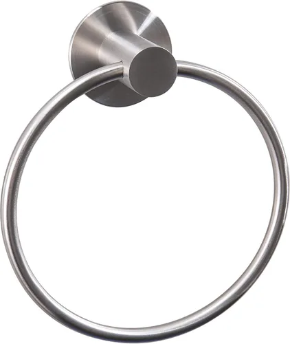 Miniatura 9 de Anillo de toalla adhesivo autoadhesivo para toalla de mano, de acero inoxidable, soporte para toalla de baño, soporte de pared Hh-r1111
