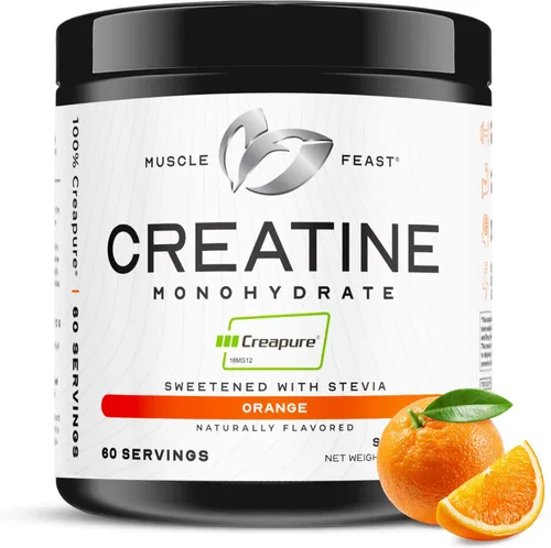 Miniatura 15 de Polvo de monohidrato de creatina Creapure, hecho por Muscle Feast Pre-entrenamiento o post-entrenamiento, premium Fácil de mezclar y sin gluten